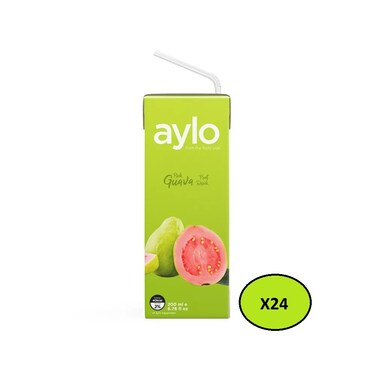 Aylo Guava Fruit Drink 200ml (Pack Of 24)