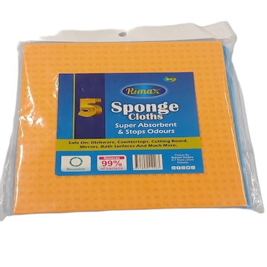 Himax Sponge Cloths (Pack Of 5)