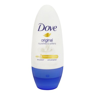 Dove Original Nourishes &amp; Softens Deodorant Roll On 40ml