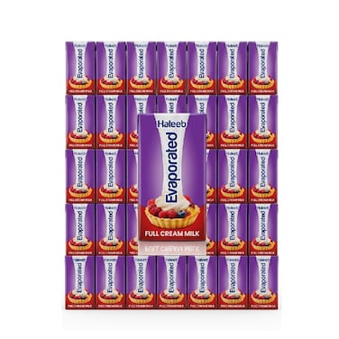 Haleeb Evaporated Milk 250ml (Pack Of 27)