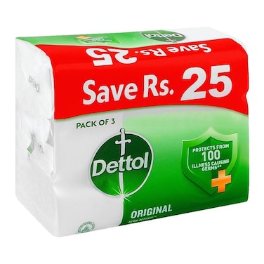 Dettol Original Soap 110 gr (Pack Of 3)