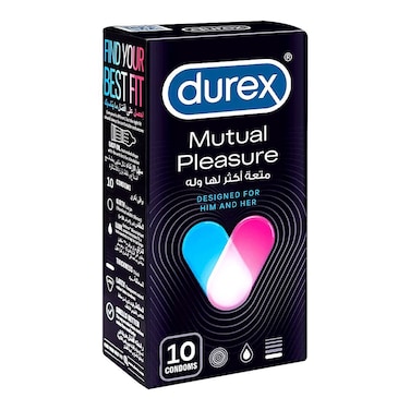 Durex Mutual Pleasure Condoms Pcs