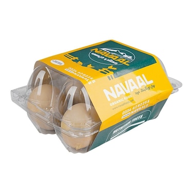 Navaal Desi Brown Eggs (Pack Of 6)