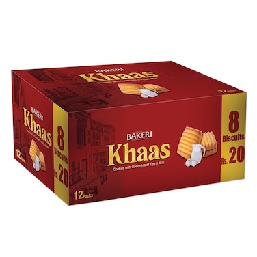 LU Bakery Khaas Biscuits (Bar Pack) 12 Pcs