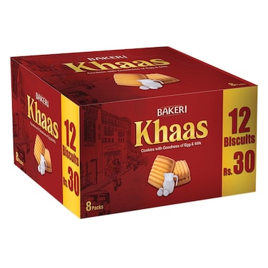 LU Bakery Khaas Biscuits (Half Roll) 8 Pcs