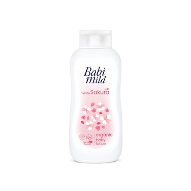 Babi Mild White Sakura Organic Baby Lotion 180 ml