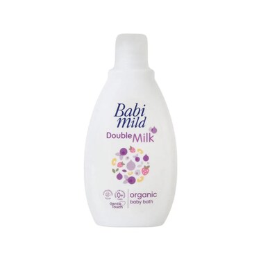 Babi Mild Double Milk Organic Baby Bath Wash 380 ml