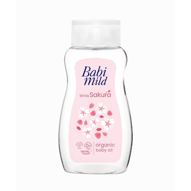 Babi Mild White Sakura Organic Baby Oil 100 ml