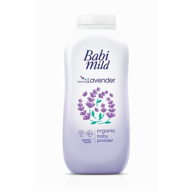 Babi Mild Relaxing Lavender Organic Baby Powder 160 gr