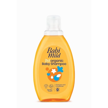 Babi Mild 2 In 1 Organic Baby Shampoo 180 ml