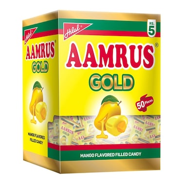 Hilal Aamrus Gold Box 50 Pcs