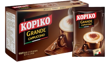 Kopiko   Grande CAPPUCCINO 3in1 Coffee 30 gr (Pack Of 12)