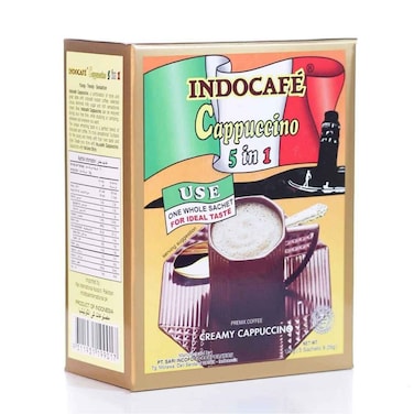 IndoCafe Cappucino  25 gr (Pack Of 5)
