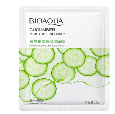 BIOAQUA Cucumber Moisturizing Face Sheet Mask 25g