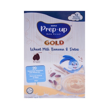 Prep Up gold Wheat Milk Banana &amp; Dates 175 gr