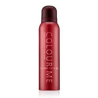 Colour Me Dark Red Perfumed Body Spray 150ml