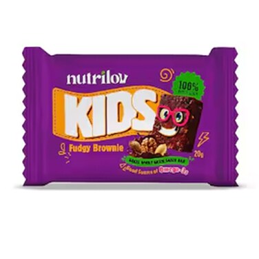 Nutrilov Kids Fudgy Brownie 20 gr Bar