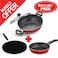 CHEF NS TAWA 30 Inch + FRY PAN 24 Inch + WOK 26 Inch - BUNDLE OFFER