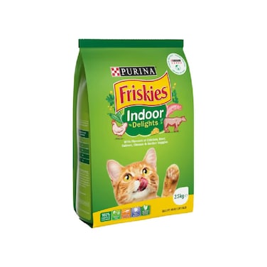 Purina Friskies Cat Food Adult Indoor Delight 2.5 Kg
