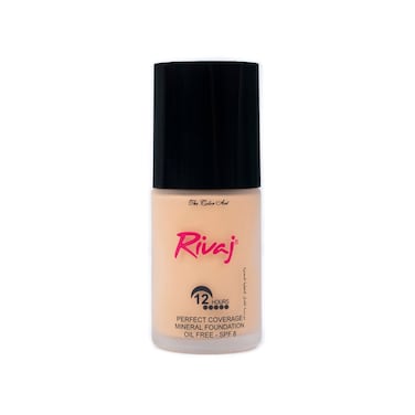Rivaj Perfect Coverage Mineral Foundation No. 8 30ml
