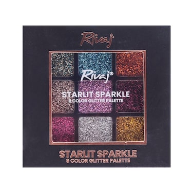 Rivaj Starlit Sparkle Glitter Palette No.2