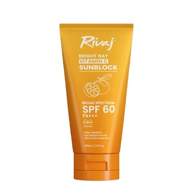Rivaj SPF60 Vitamin C Sunblock 100ml