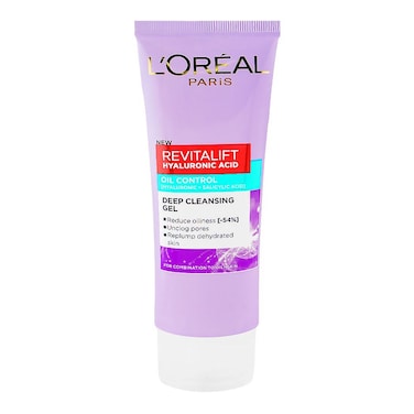 Loreal Revitalift Hyaluronic Acid Oil Control Face Wash 100ml