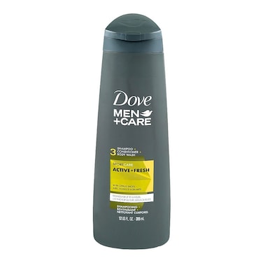 Dove Men Care Sport Care Active + Fresh 3-In-1 Shampoo + Conditioner + Body Wash 355ml