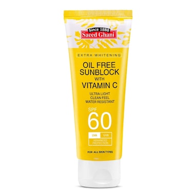 Saeed Ghani Sunblock SPF 60 with Vitamin C
