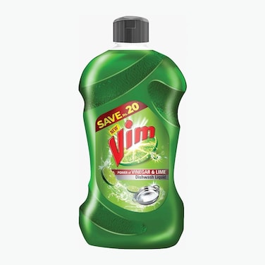 Vim Vinegar &amp; Lime Dishwash Liquid 450ml