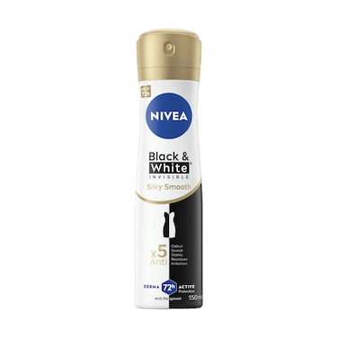 Nivea Black &amp; White Invisible Silk Smooth Body Spray 150ml