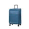 JUMP Monthly's Soft Expandable Luggage Trolley Blue 20Inch