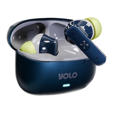 Yolo Yopod Tune True Wireless Earbuds Blue