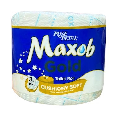 Rose Petal Maxob Gold Toilet Roll