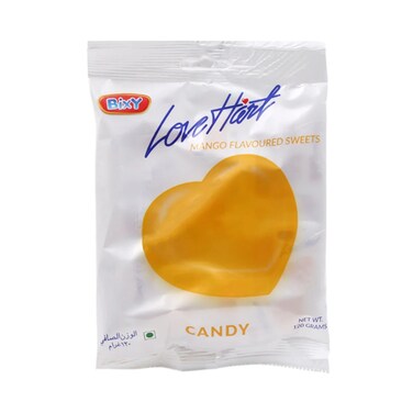 Bixy Love Heart Mango Candy 120g
