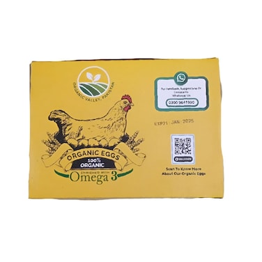 Organic Valley Brown Eggs 30 Pcs