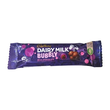 Cadbury Dairy Milk Bubbly Chocolate 9g