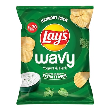 Lay's Wavy Yogurt &amp; Herb 45g