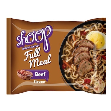 Shan Shoop Full Meal Beef Flavour Instant Noodles 110g