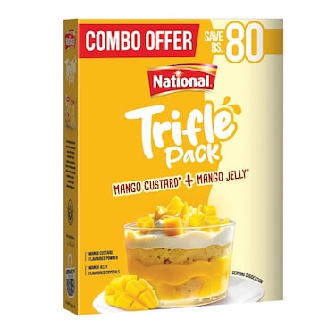 National Trifle Pack Mango Custard + Mango Jelly