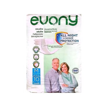 Evony Adult Diaper Medium 10pc