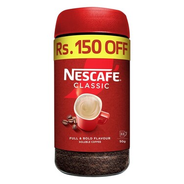 Nescafe Classic Coffee Jar 50g