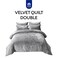 M Home Velvet Quilt Double