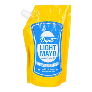 Dipitt Light Mayonnaise Pouch 400ml