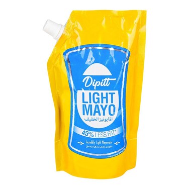 Dipitt Light Mayonnaise Pouch 400ml