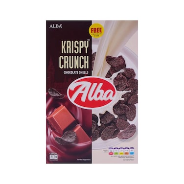 Alba Crispy Crunch Chocolate Shells 375g