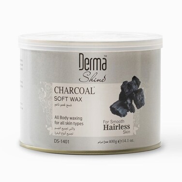 Derma Shine Soft Wax Charcoal 400g