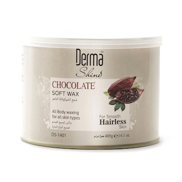 Derma Shine Soft Wax Chocolate 400g