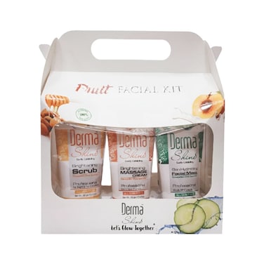 Derma Shine Fruit Facial Kit 70g (Pack of 6)
