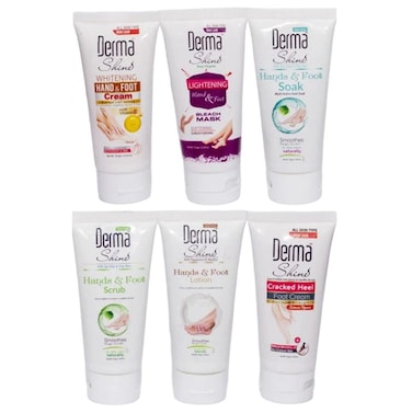 Derma Shine Manicure &amp; Pedicure Kit 70g (Pack of 6)